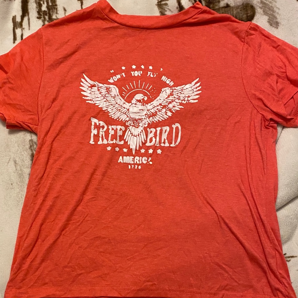 Free Bird Red T-Shirt for Bird Lovers